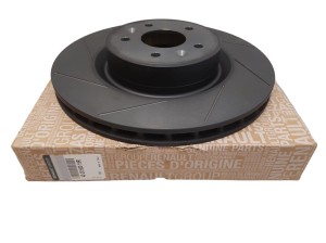 Disque de frein avant rainuré Renault Megane III RS 402060019R - NEUF D'ORIGINE OE