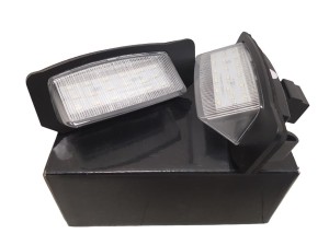 Éclairage de plaque d'immatriculation 6340F6 Citroen Peugeot Mitsubishi Nouvelle LED