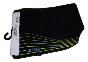 Tapis en velours 1613457580 Peugeot 208 - NEUF D'ORIGINE OE