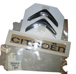 Emblème Citroen C4 Picasso 8666CJ - NEUF D'ORIGINE OE