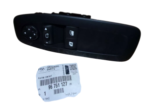 Bouton de fenêtre gauche 96751127ZD Peugeot 208/2008 - NEUF D'ORIGINE OE