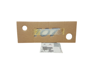 Inscription de l'emblème au arrière Peugeot 107 8665NQ - NEUF D'ORIGINE OE