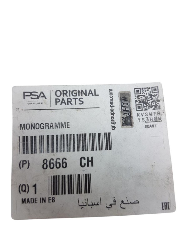 Emblemat Citroen C4 Picasso 8666CH