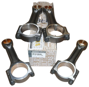 Bielles (jeu de 4) Renault 1.9 dCi 7701476250 - NEUF D'ORIGINE OE