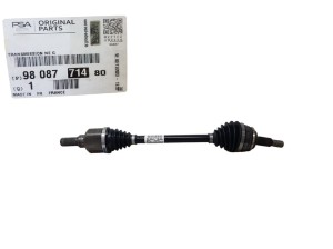 Arbre de transmission gauche Citroen Peugeot 9808771480 - NEUF D'ORIGINE OE