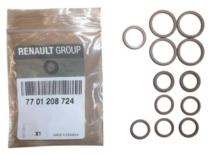Jeu de joints pour système de refroidissement Renault Megane II 7701208724 - NEUF D'ORIGINE OE