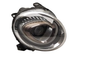 Phare droit 52007420 52088875 52129443 Fiat 500 Objectif H7 d'origine