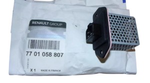 Résistance du ventilateur Renault Trafic II/ III 7701058807 - NEUF D'ORIGINE OE