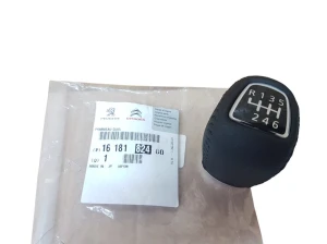 Pommeau de levier de vitesse Citroen C4 1618182480 - NEUF D'ORIGINE OE