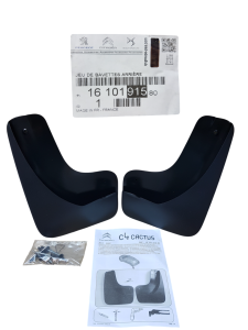 Bavettes arrière Citroen C4 Cactus 1610191580 - NEUF D'ORIGINE OE
