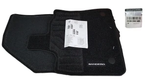 Tapis en velours Dacia Sandero III 749020358R - NEUF D'ORIGINE OE