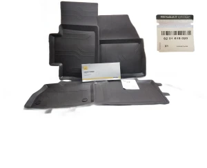 Tapis en caoutchouc Renault Espace V 8201618020 - NEUF D'ORIGINE OE